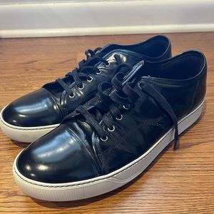 Lanvin Patent Leather Sneakers